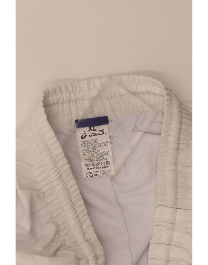 Męskie spodnie dresowe Asics Joggers XL Biały poliester