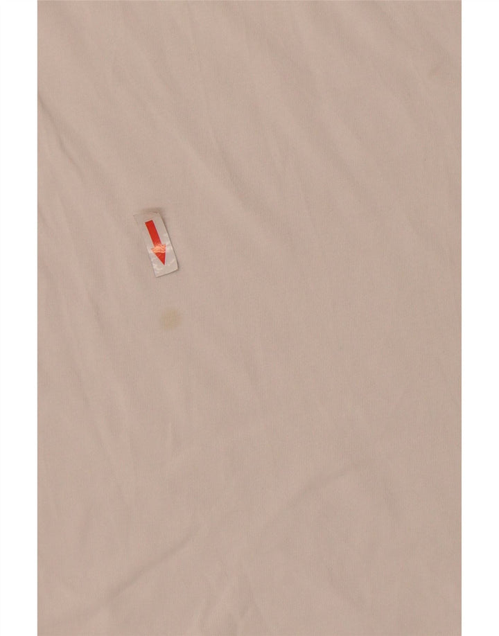 Męski T-shirt Vans o klasycznym kroju, duży, biały, bawełniany