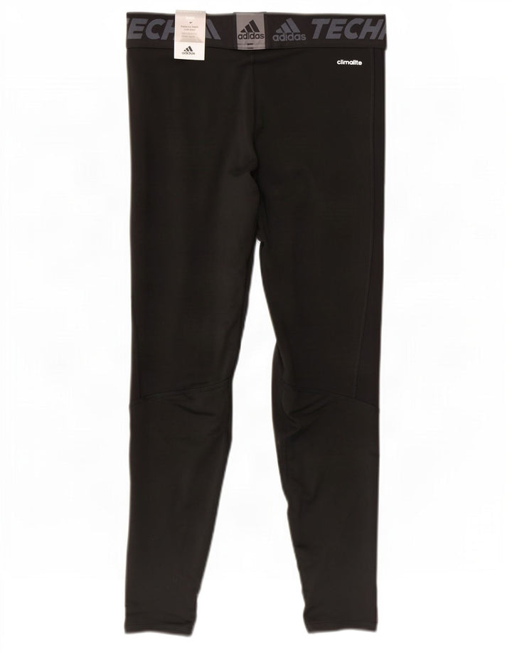 Męskie legginsy adidas Climalite Graphic XL, czarne, poliestrowe