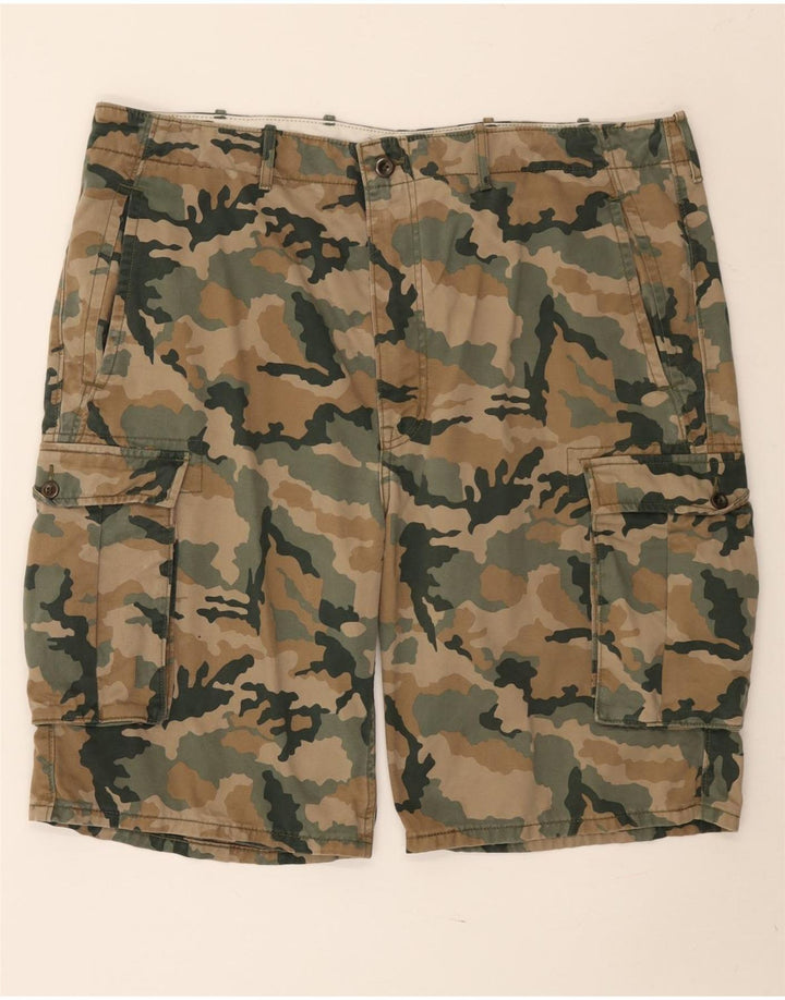 Męskie spodenki cargo Levi's W40 XL Khaki, bawełna w kamuflażu