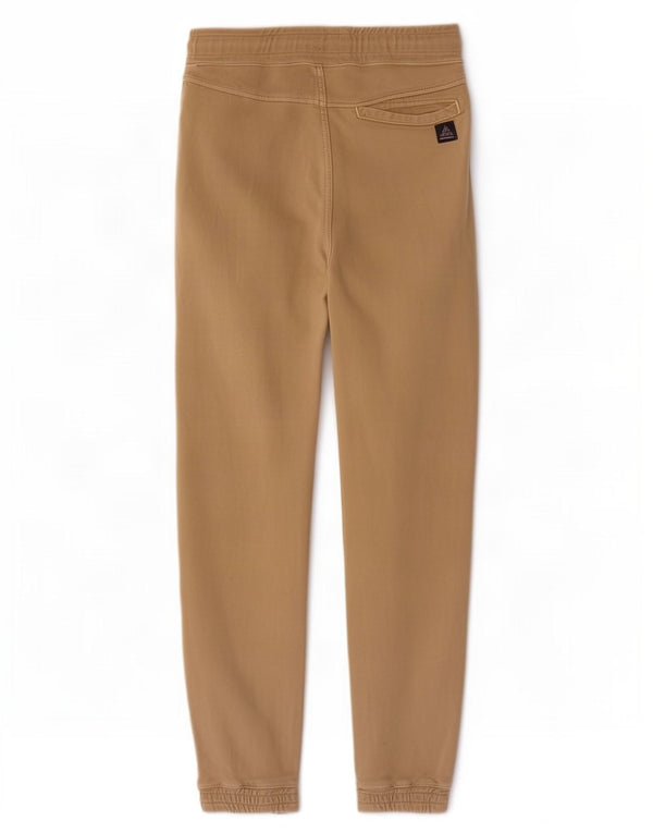 Męskie spodnie dresowe Zara Joggers Small Beżowe