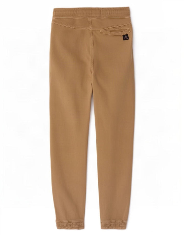 Męskie spodnie dresowe Zara Joggers Small Beżowe