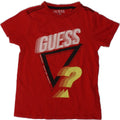 GUESS Boys Graphic T-Shirt Top 5-6 Years Red Cotton Vintage Guess and Second-Hand Guess from Messina Hembry 
