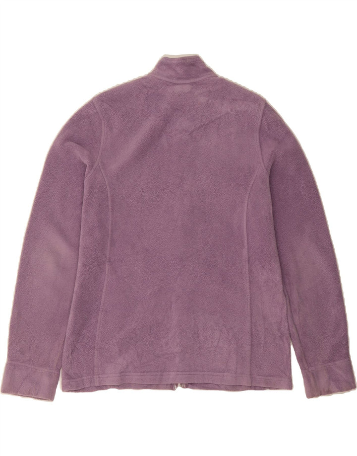 L.L.BEAN Mens Fleece Jacket UK 36 Small Purple Polyester Vintage L.L.Bean and Second-Hand L.L.Bean from Messina Hembry 