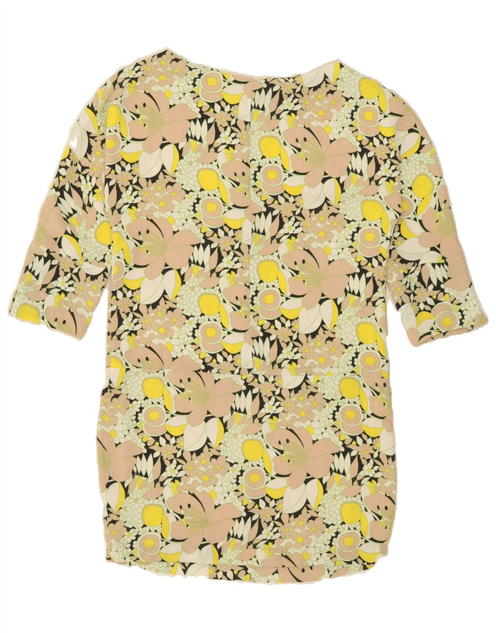 MASSIMO DUTTI Womens Oversized Shift Dress EU 36 XS Multicoloured Floral Vintage Massimo Dutti and Second-Hand Massimo Dutti from Messina Hembry 