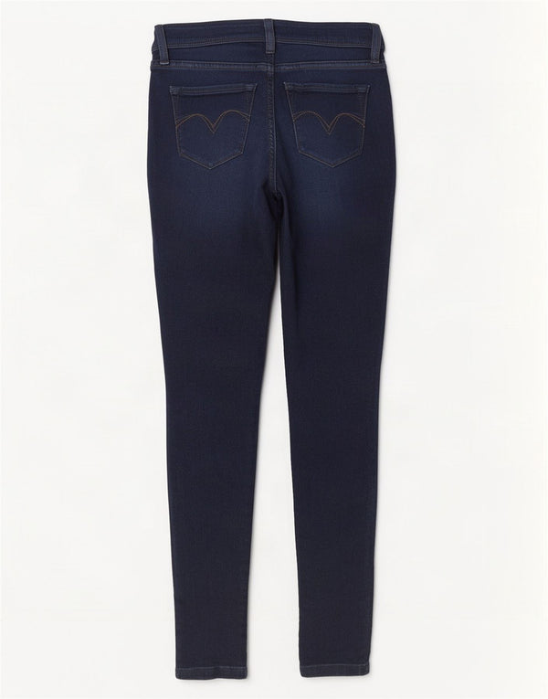Damskie jeansy skinny Levi's W25 L30 Granatowa bawełna