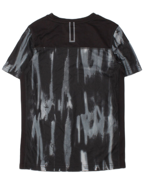 T-shirt chłopięcy Russell Athletic Top 7-8 lat, średni czarny, poliestrowy Tie Dye