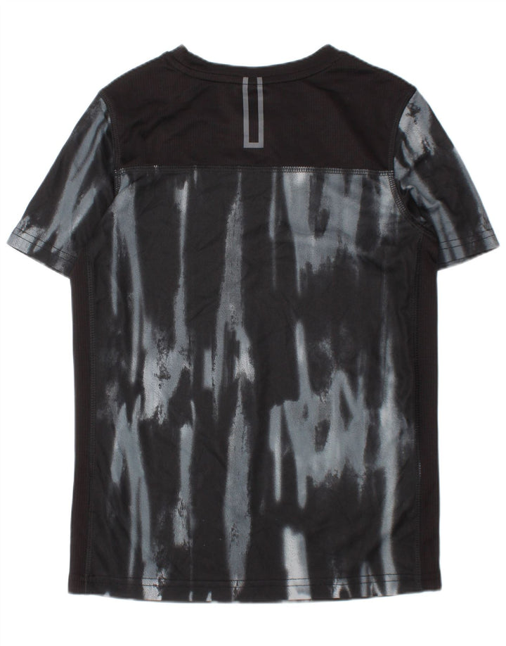 T-shirt chłopięcy Russell Athletic Top 7-8 lat, średni czarny, poliestrowy Tie Dye