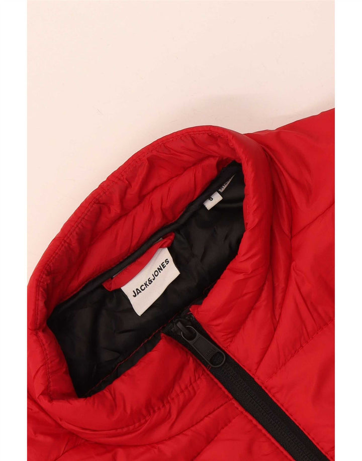 Męska ocieplana kurtka Jack & Jones UK 36, mała czerwona