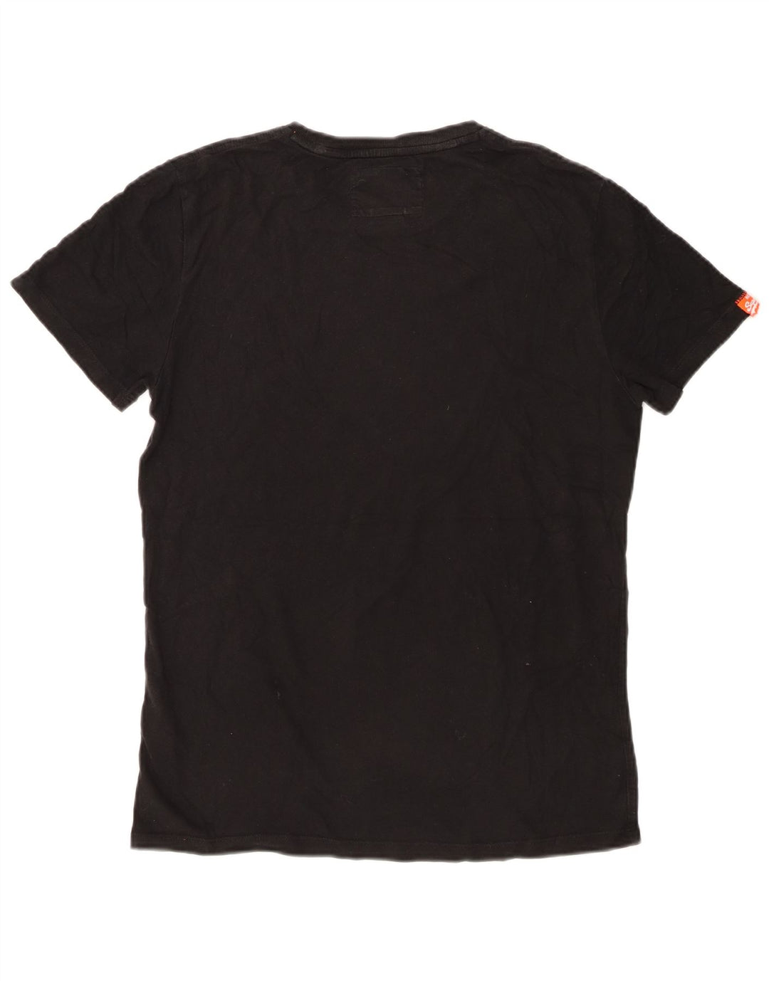 T-shirt męski Superdry, mały, czarny, bawełniany