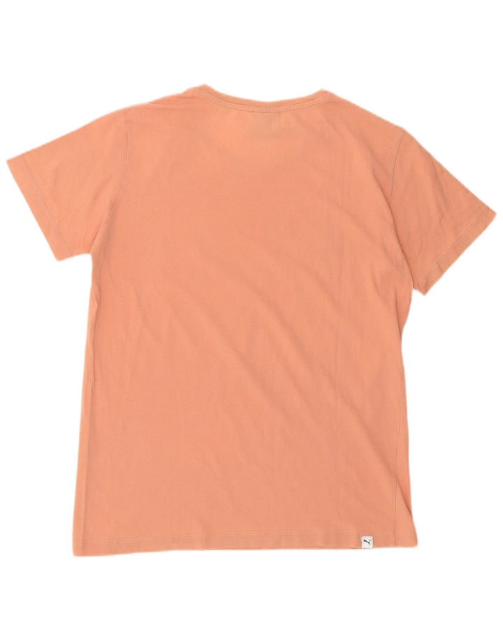 Damska koszulka z grafiką Puma Top UK 8 Small Pink