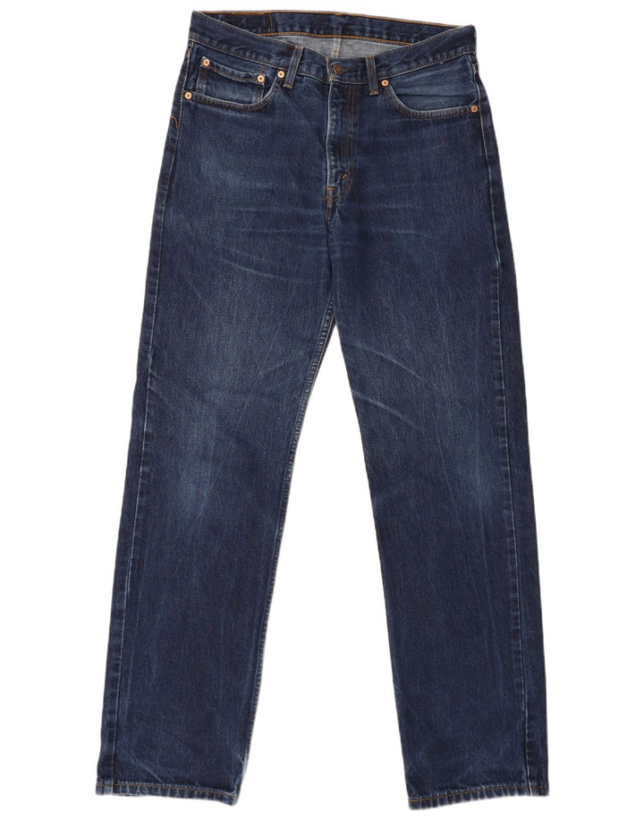 Męskie dżinsy Levi's 751 Straight W34 L34 Granatowa bawełna