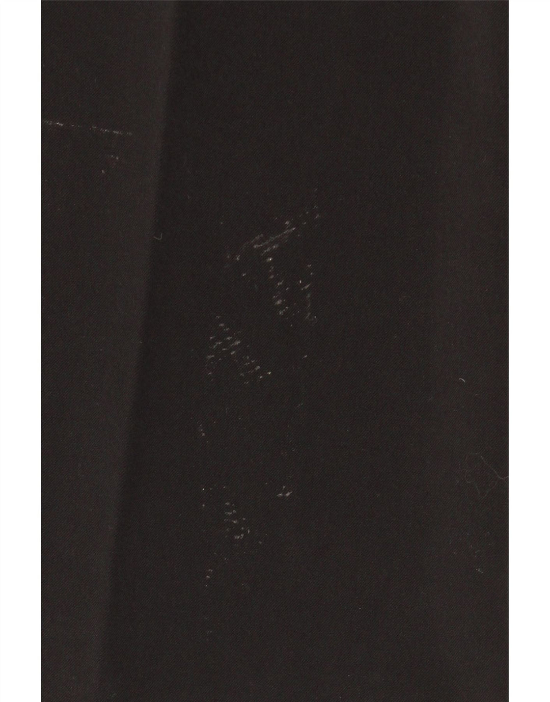 Damskie spodnie typu Chino Bootcut w stylu vintage, średnie W30 L32, czarny poliester