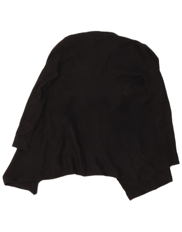 Sweter damski Zara z otwartym kardiganem UK 10, mały, czarny