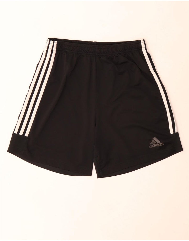 Męskie spodenki sportowe Adidas Aeroready, średni czarny poliester