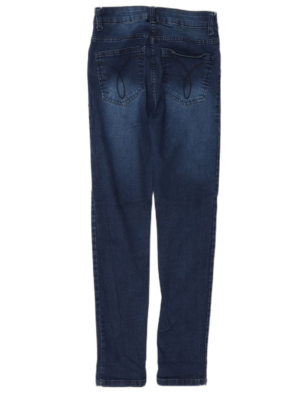 Damskie jeansy skinny Calvin Klein EU 38 Small W24 L27 Niebieskie bawełniane