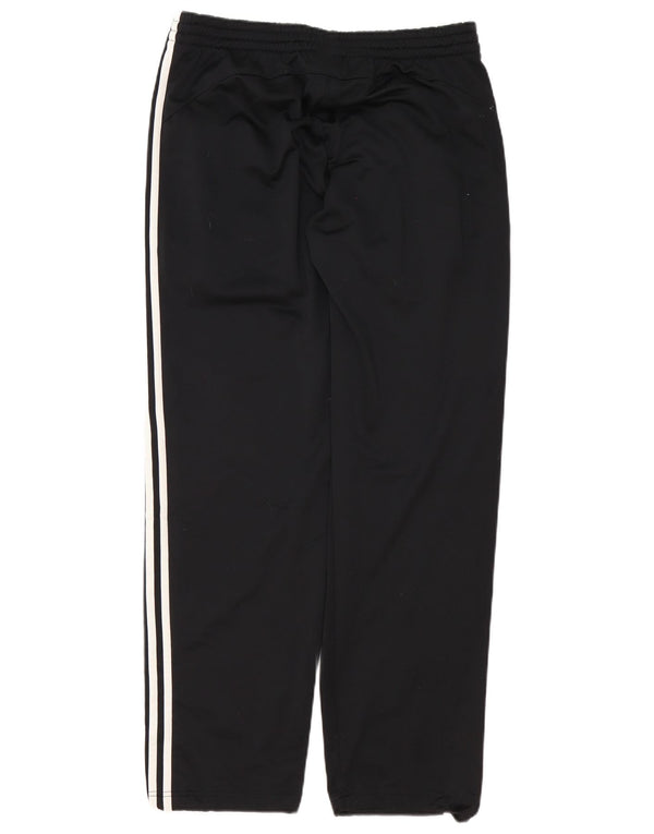 Męskie spodnie dresowe Adidas UK 42/44, duże, czarne, poliestrowe