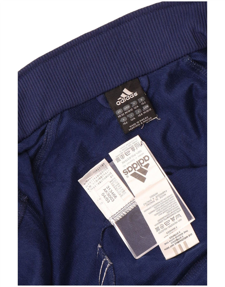 Kurtka dresowa dziewczęca ADIDAS 11-12 lat, granatowa, poliester