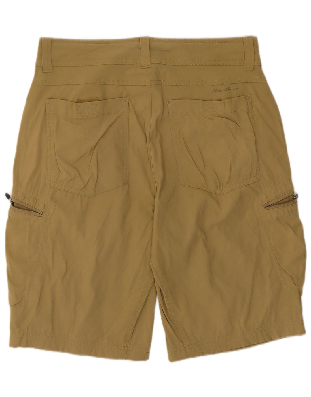 Męskie spodenki bojówki Eddie Bauer W32, duże, nylon w kolorze khaki