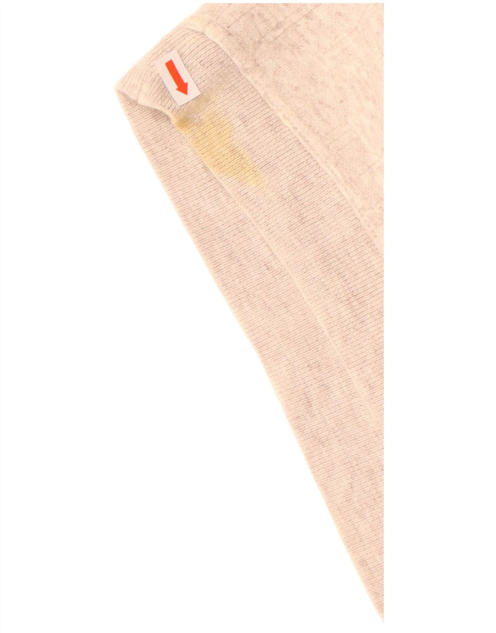 Męski sweter polo VINTAGE 2XL w kolorze beżowym