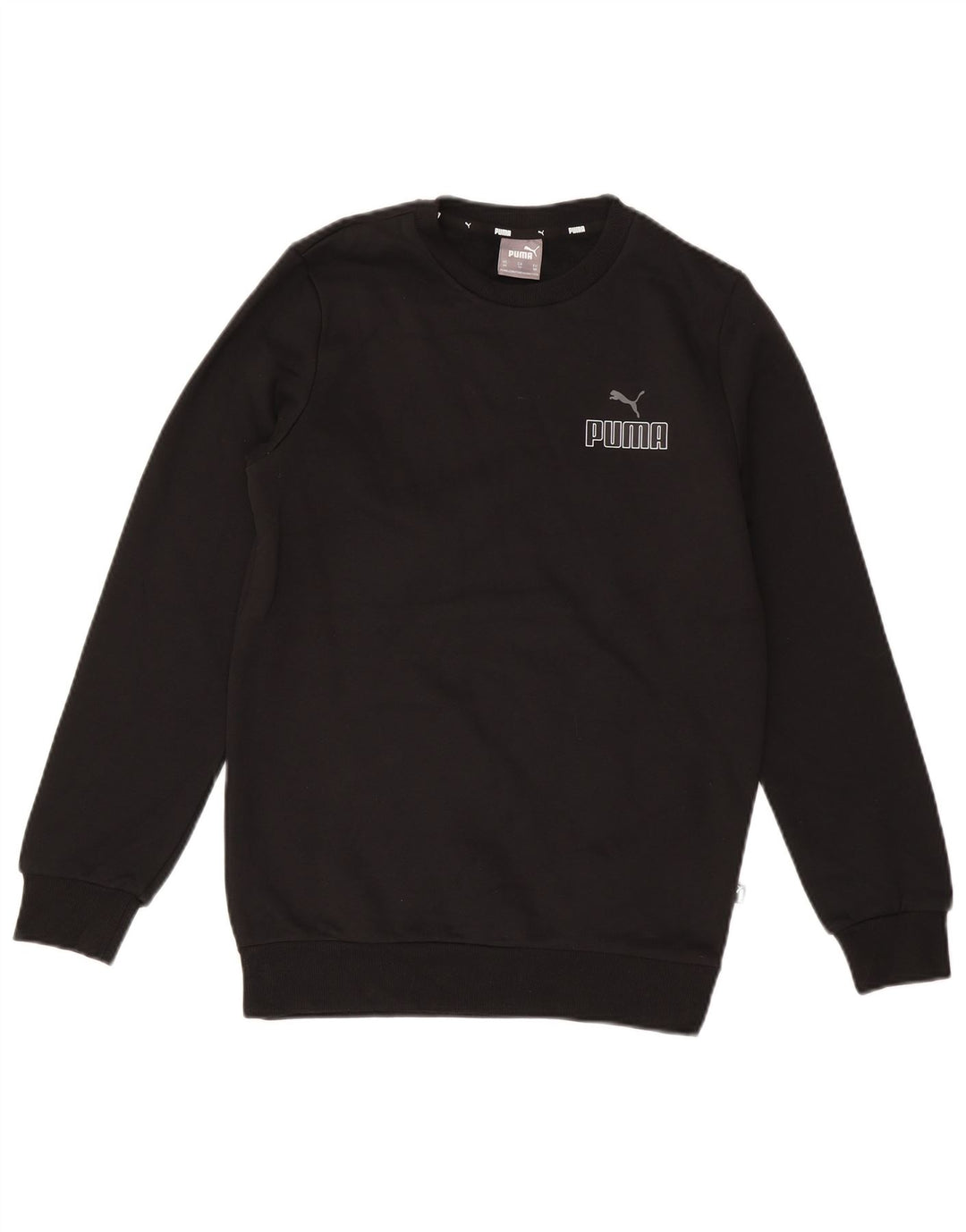 Męska bluza z grafiką Puma, sweter XS, czarna bawełna