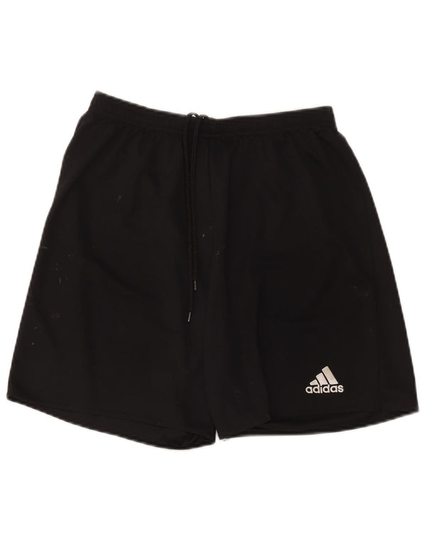 Męskie spodenki sportowe Adidas Climalite, średni czarny poliester
