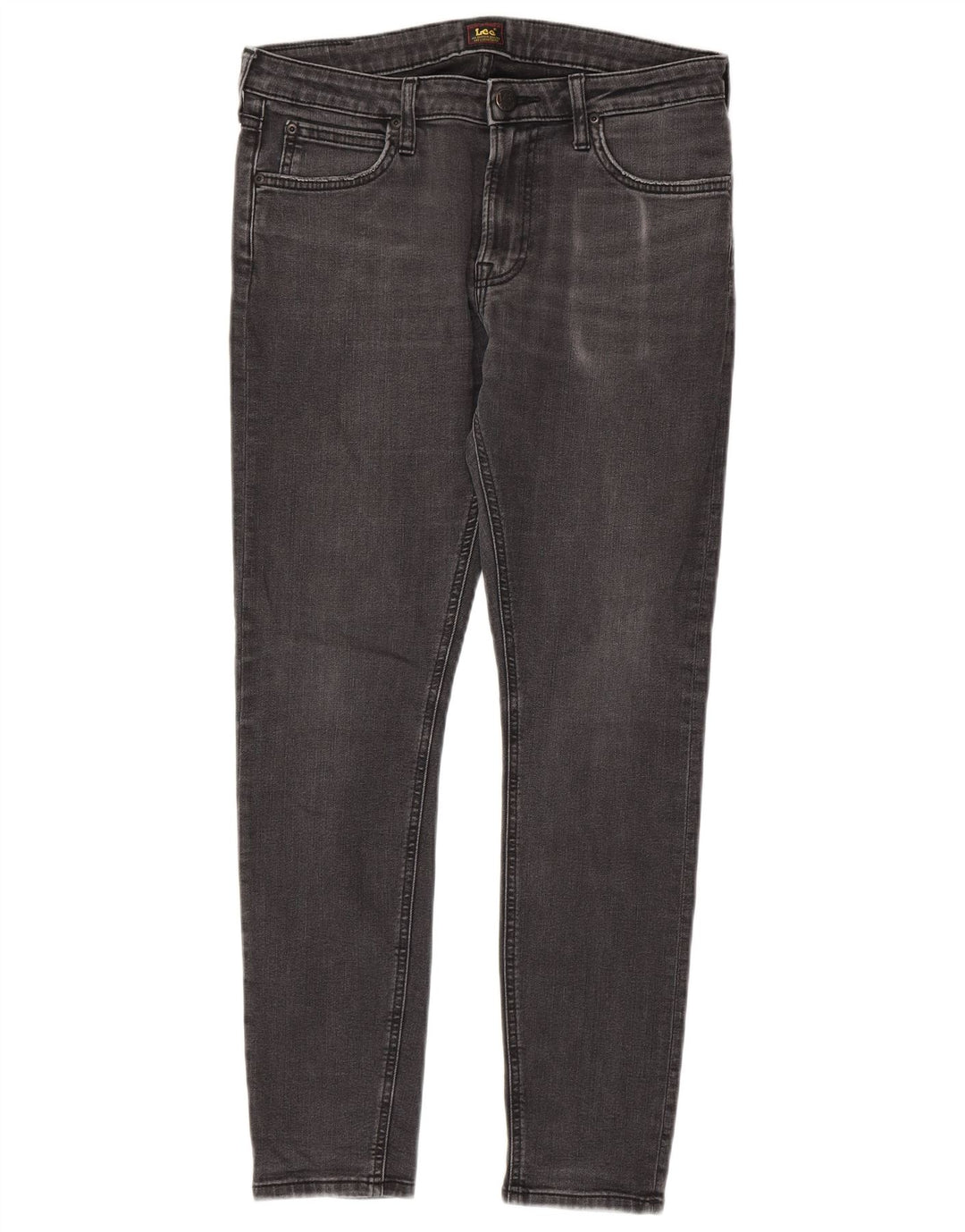 Męskie jeansy Lee Malone Skinny W32 L30, szara bawełna