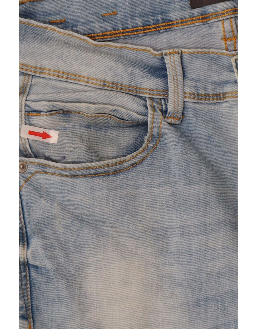 Męskie jeansy slim fit Zara EU 40 Medium W31 L26 Niebieskie bawełniane