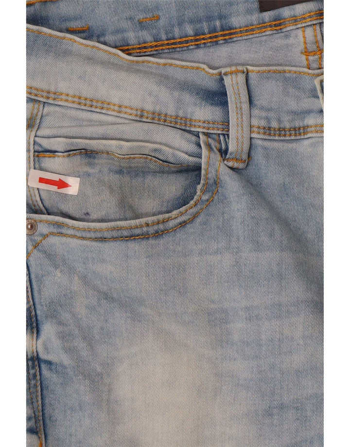 Męskie jeansy slim fit Zara EU 40 Medium W31 L26 Niebieskie bawełniane