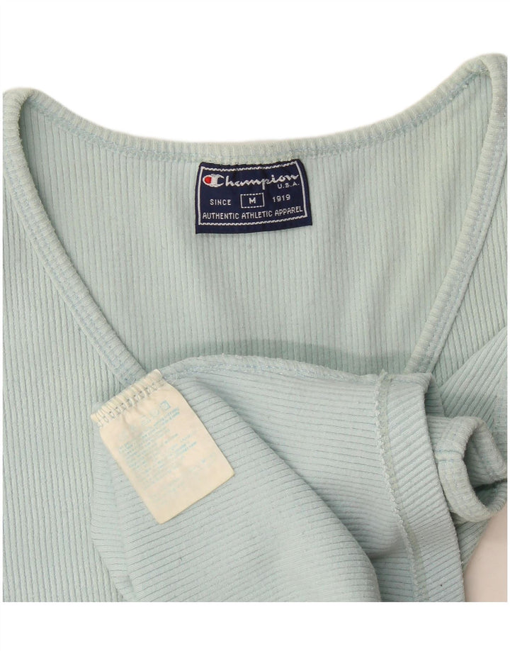 Damska kamizelka Champion Crop Top UK 12 Medium Blue