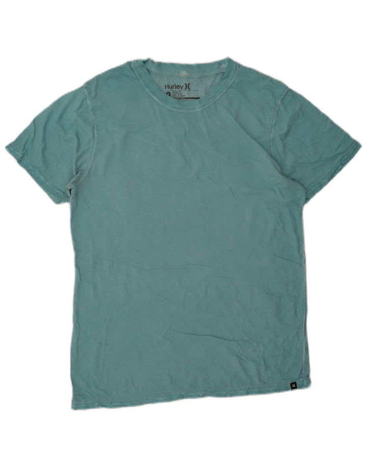 Męski T-shirt Hurley Premium Fit Top, średni niebieski, bawełniany