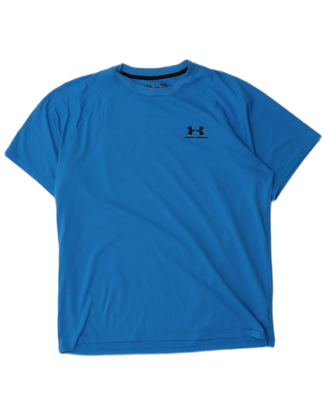 Under Armour Męski T-shirt Top, duży, niebieski, poliester