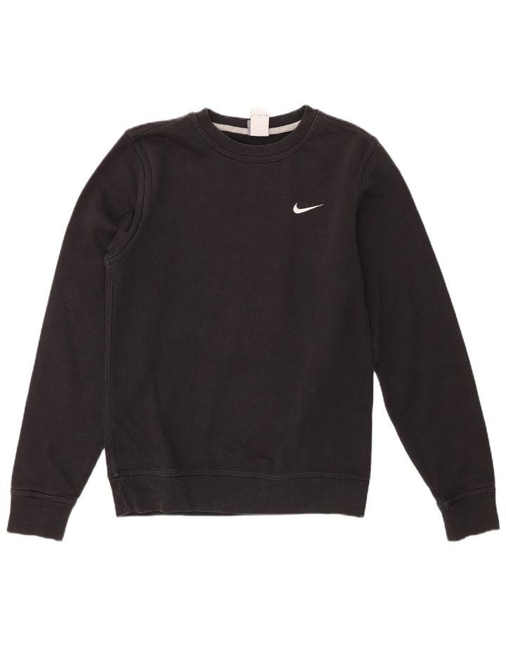 Męska bluza dresowa Nike, mała, czarna, bawełniana