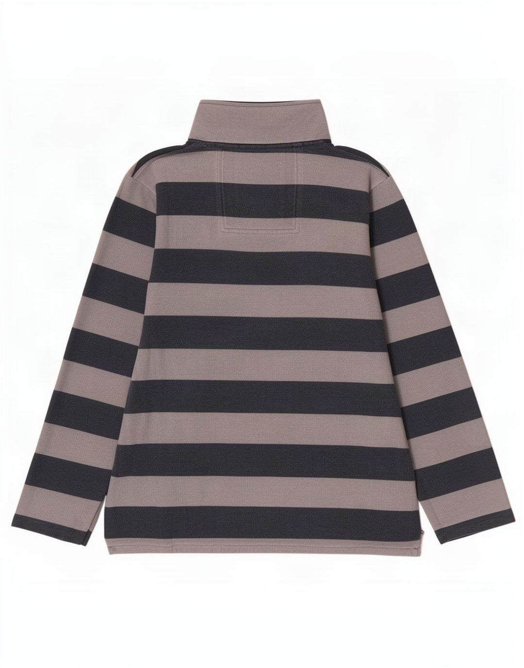 Crew Clothing Męska bluza z zamkiem błyskawicznym i średnim szarym paskiem