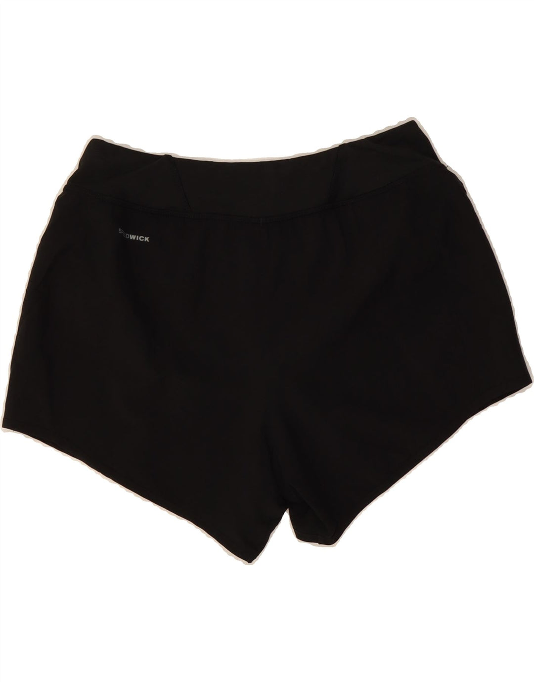 REEBOK Womens Sport Shorts UK 14 Medium  Black Vintage Reebok and Second-Hand Reebok from Messina Hembry 