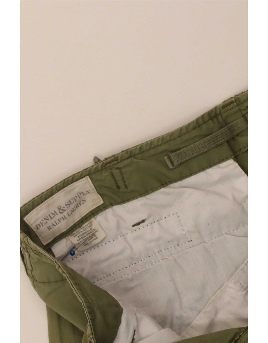 Męskie spodenki cargo Ralph Lauren W31, średnia bawełna khaki