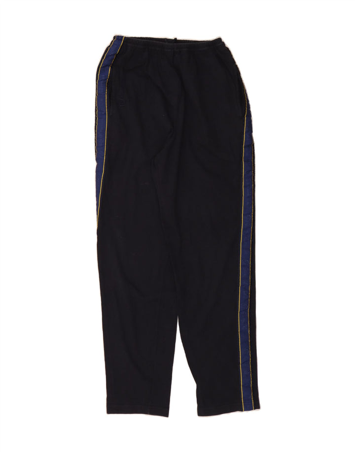 SERGIO TACCHINI Womens Tracksuit Trousers Large  Navy Blue Colourblock Vintage Sergio Tacchini and Second-Hand Sergio Tacchini from Messina Hembry 