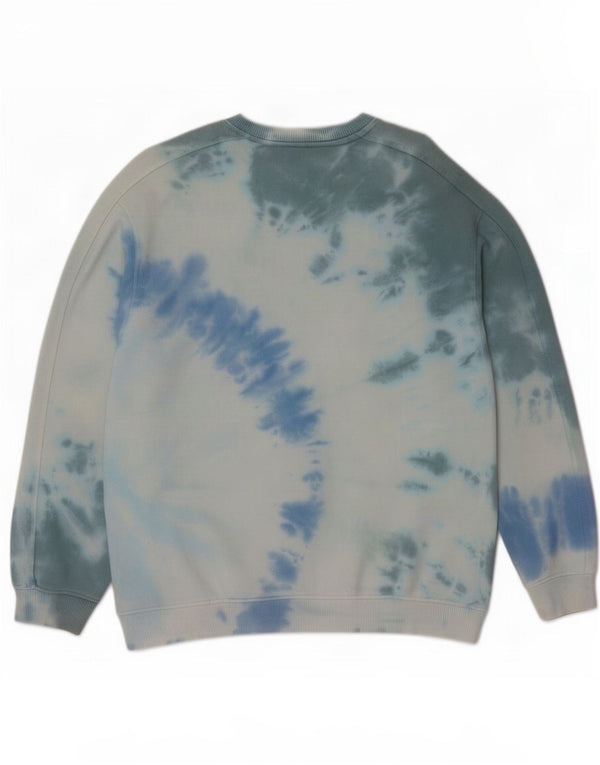 Bluza dziewczęca Zara, 13-14 lat, niebieska, krawatowa, bawełniana