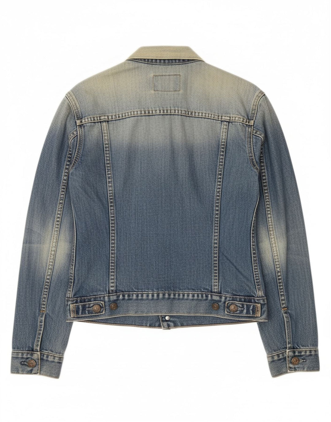LEVI'S Girls Denim Jacket 11-12 Years Medium  Blue Cotton