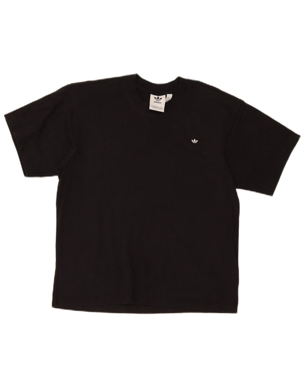 Adidas Męska Koszulka Top XS Czarna Bawełna