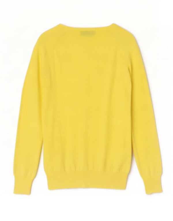 Sweter damski Zara UK 18 XL żółty