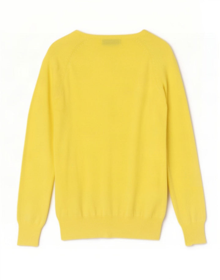 Sweter damski Zara UK 18 XL żółty