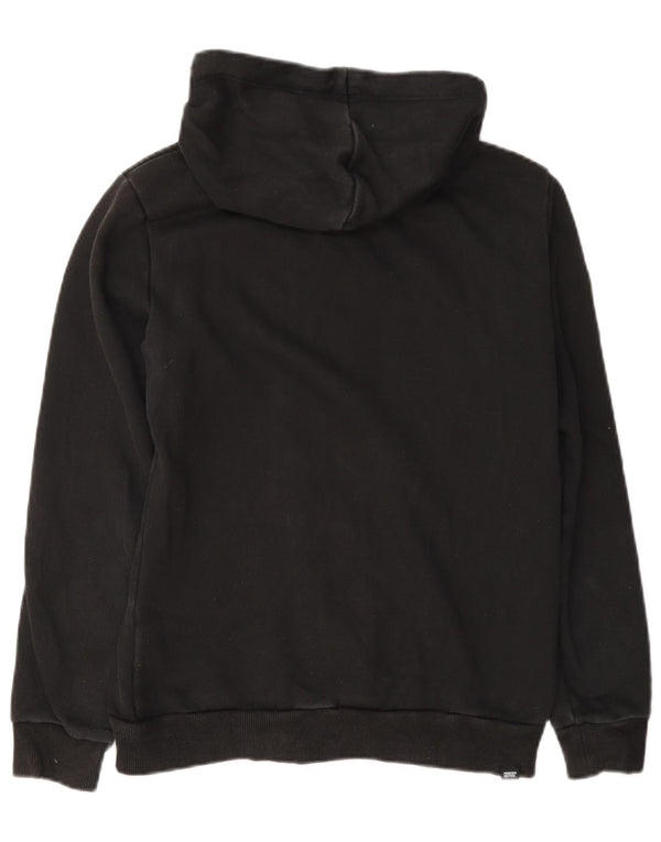Damski sweter Puma z grafiką i zamkiem błyskawicznym o regularnym kroju, UK 10, mały, czarny, bawełniany