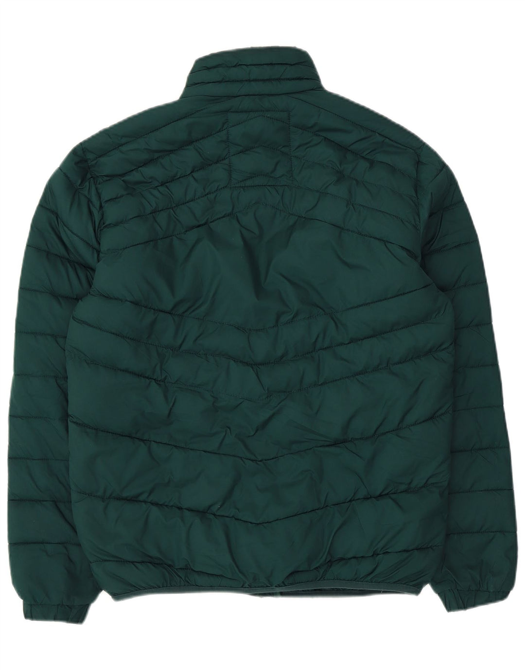 Męska ocieplana kurtka JACK & JONES UK 38, średni zielony poliester