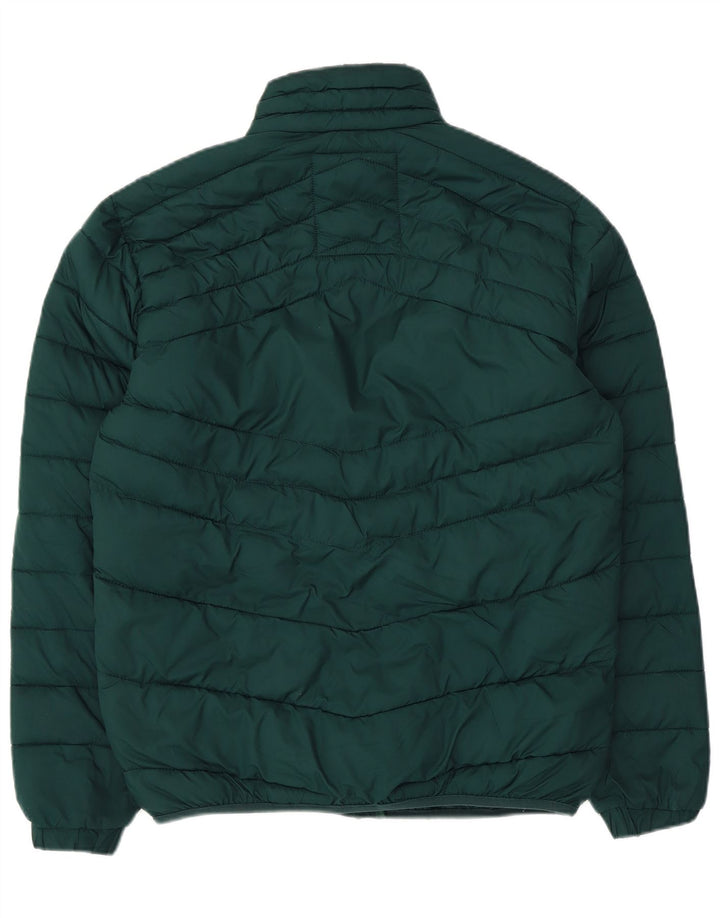 Męska ocieplana kurtka JACK & JONES UK 38, średni zielony poliester