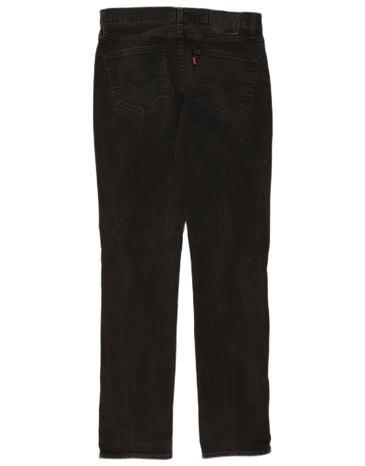 Męskie jeansy Levi's 512 Slim Tapered W32 L34 Czarna bawełna