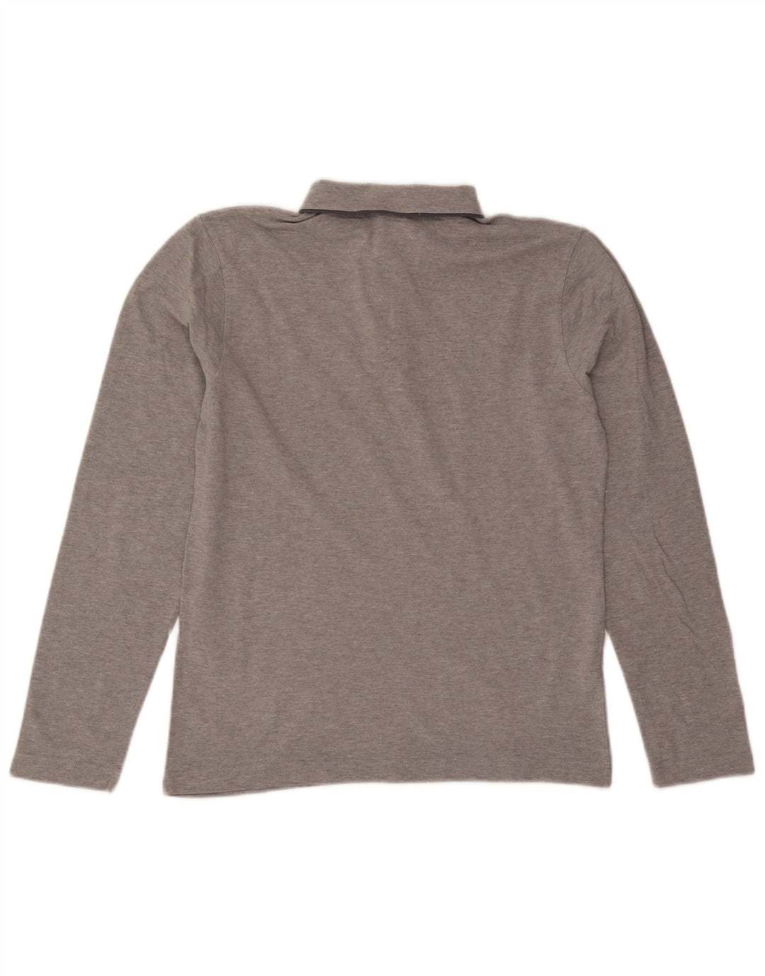 Męska koszulka polo Calvin Klein z długim rękawem, mała, szara