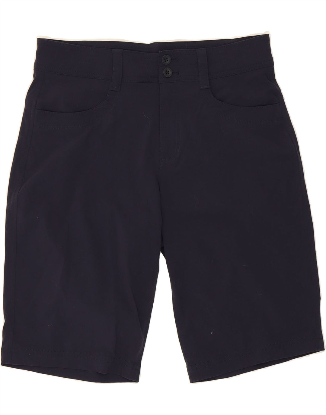 EDDIE BAUER Womens Casual Shorts US 6 Medium W32 Navy Blue Nylon Vintage Eddie Bauer and Second-Hand Eddie Bauer from Messina Hembry 