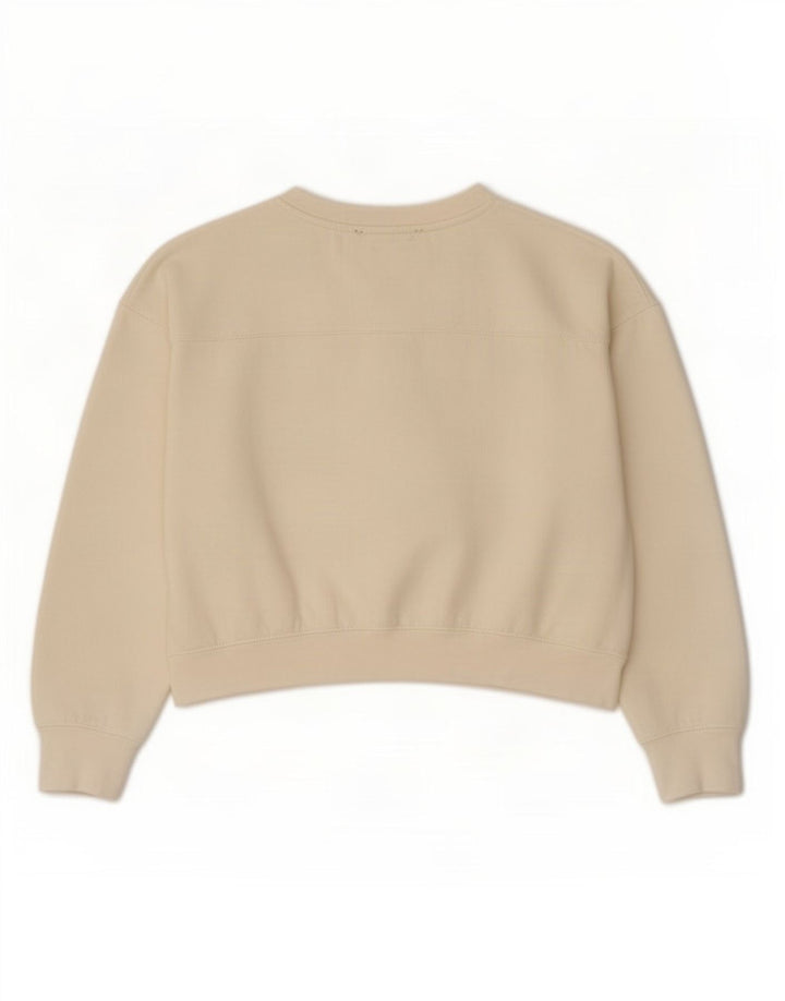 Damska bluza oversize Zara Crop UK 14 Medium Off White