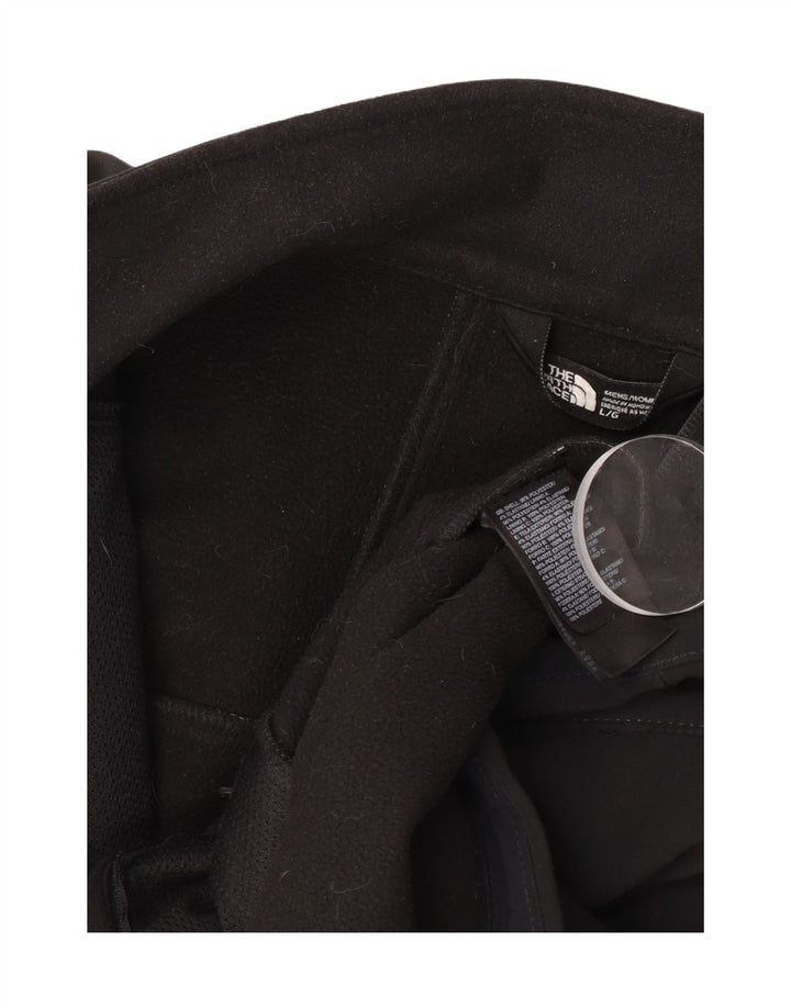 Męska kurtka dresowa The North Face, duża, czarna, z poliestru